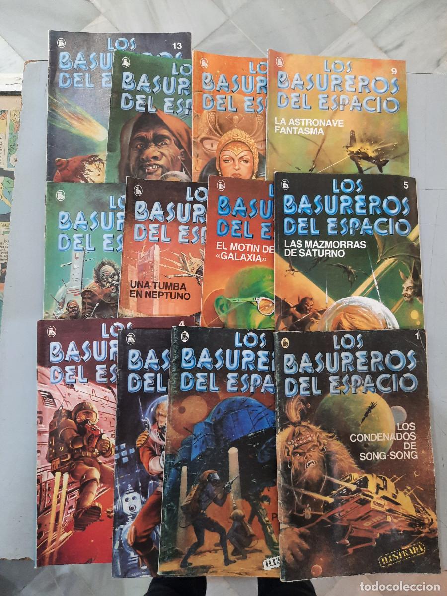 BDs: Los Basureros Del Espacio - 13 n&uacute;meros, Colecci&oacute;n Completa - Ed. Bruguera 1986