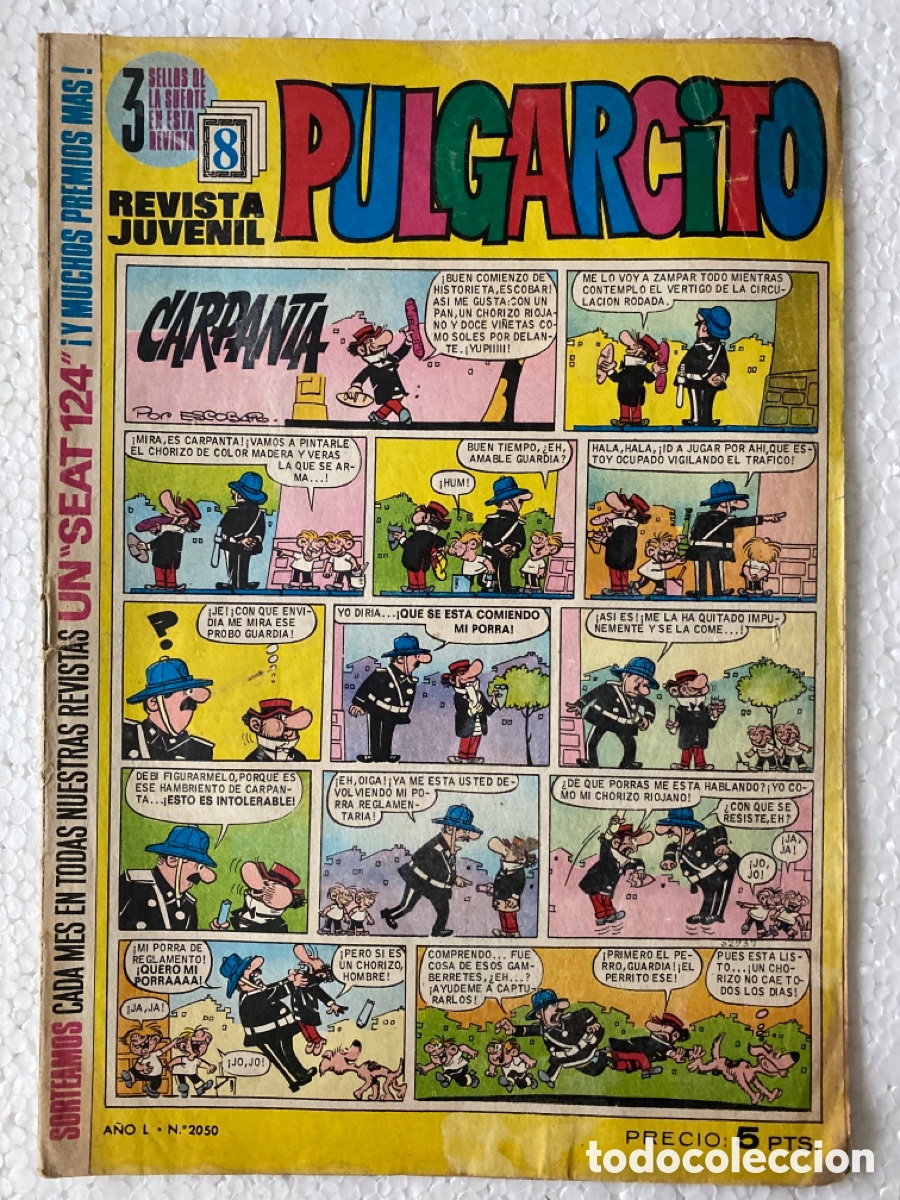 Tebeos: PULGARCITO #2050 BRUGUERA