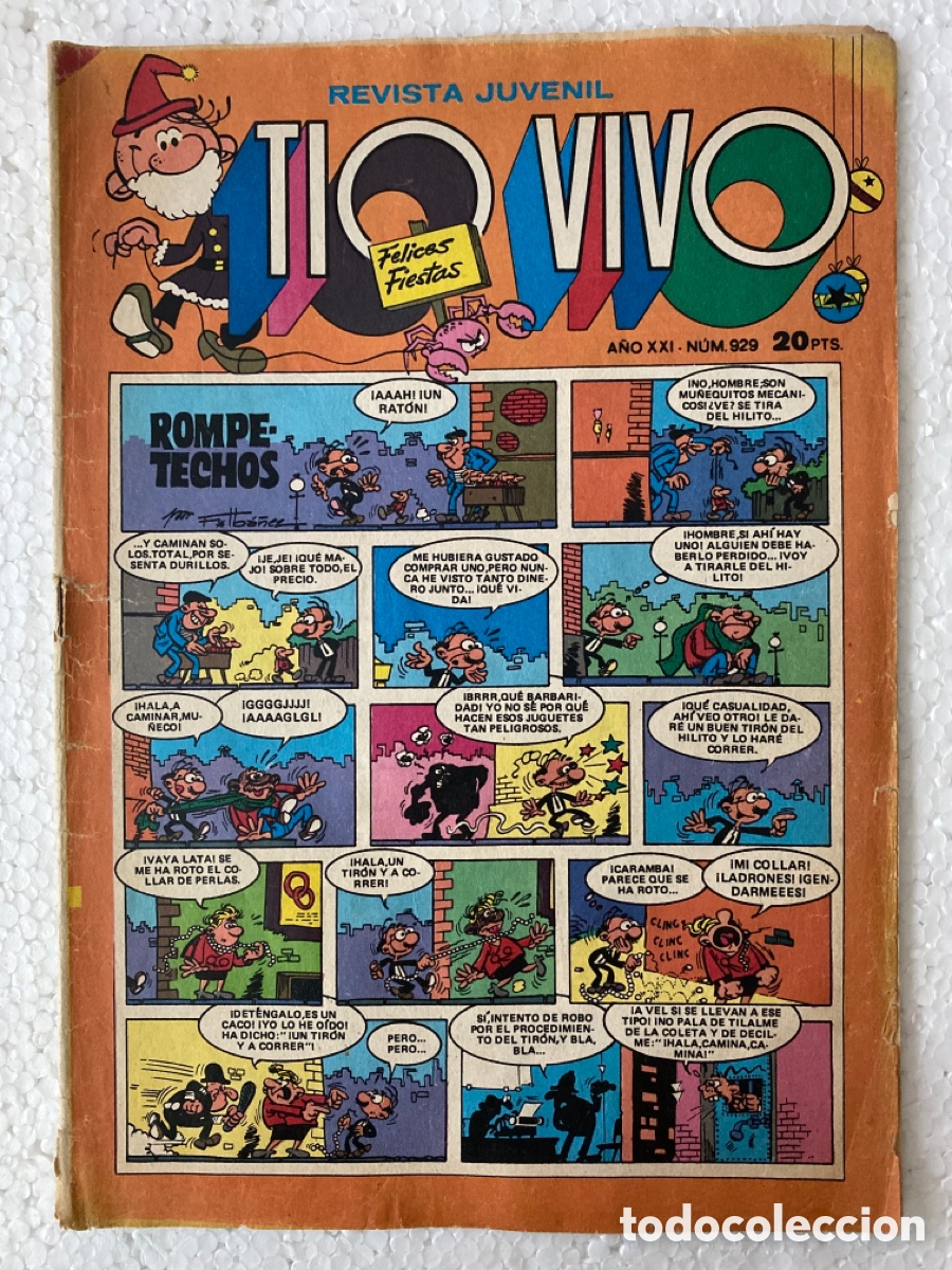 BDs: T&Iacute;O VIVO BRUGUERA #929 BUEN ESTADO