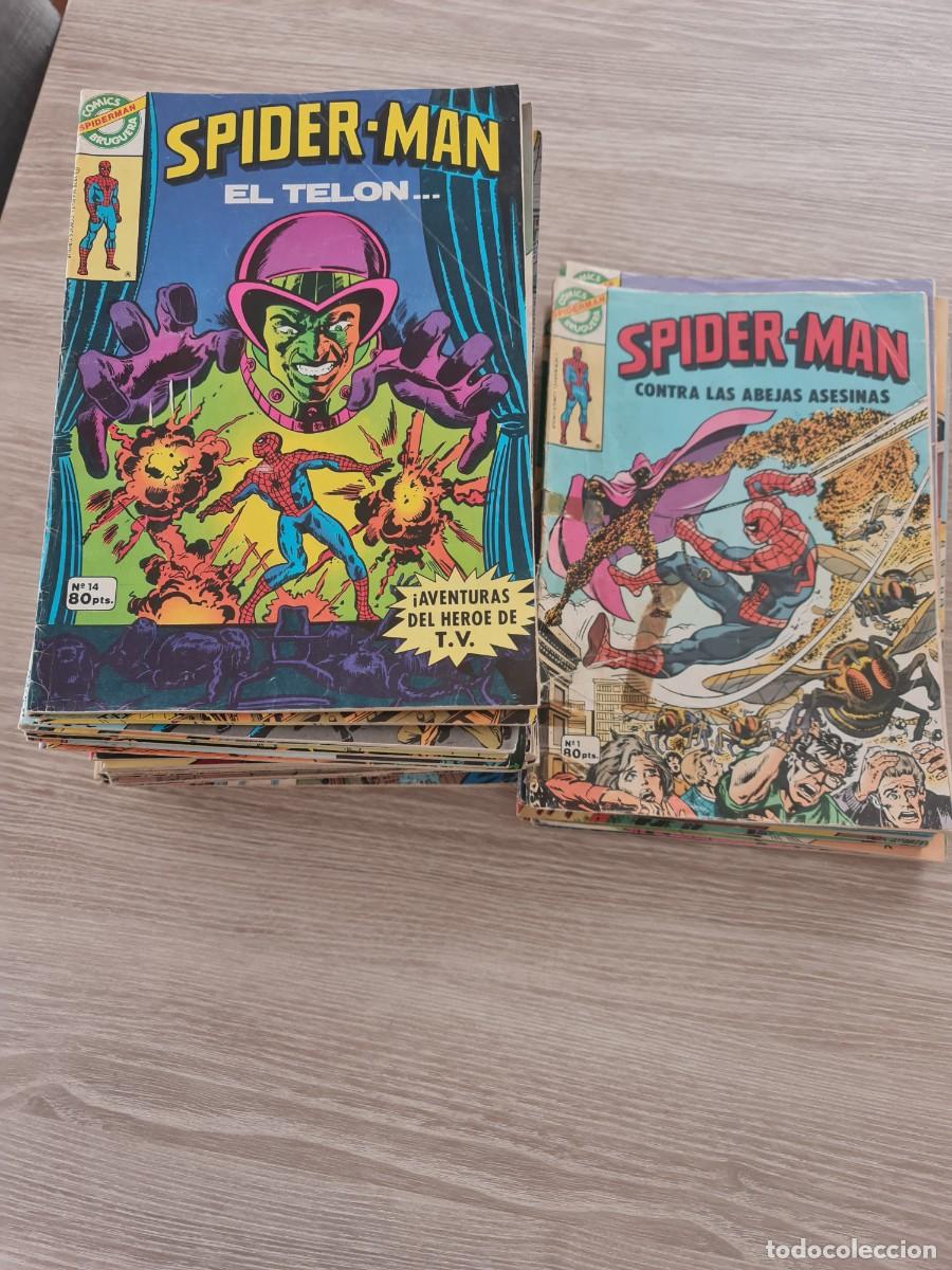 Tebeos: Colecci&oacute;n completa c&oacute;mics spiderman bruguera 1978 - Foto 1