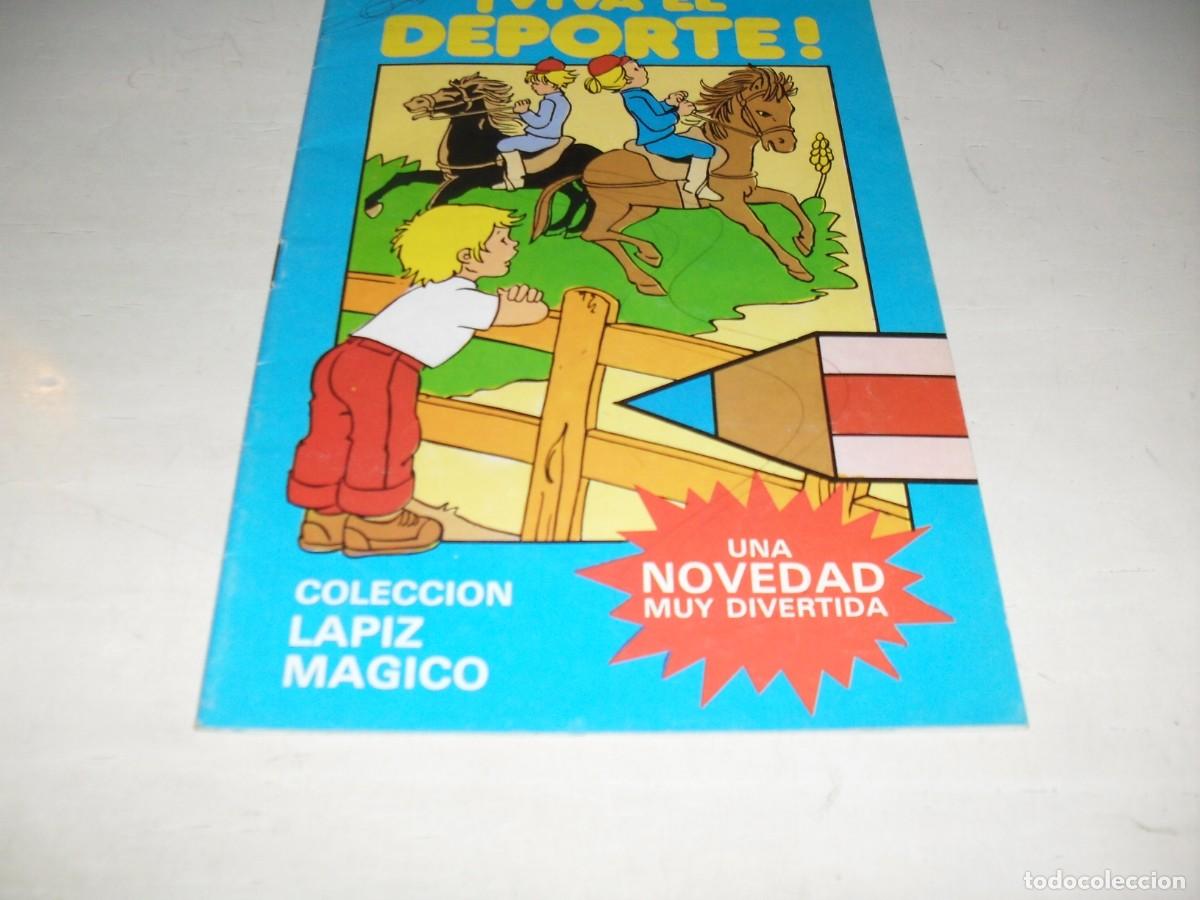 Tebeos: COLECCION LAPIZ MAGICO:VIVA EL DEPORTE&iexcl;,BRUGUERA,1983.DIBUJA CARMEN BARBARA.