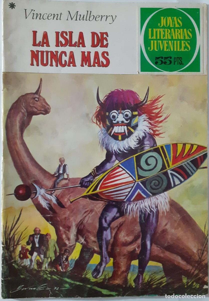 Tebeos: JOYAS LITERARIAS JUVENILES-BRUGUERA- N&ordm; 59 -LA ISLA DEL NUNCA M&Aacute;S-3&ordm; ED.1979-BUENO-DIF&Iacute;CIL-LEA-8858