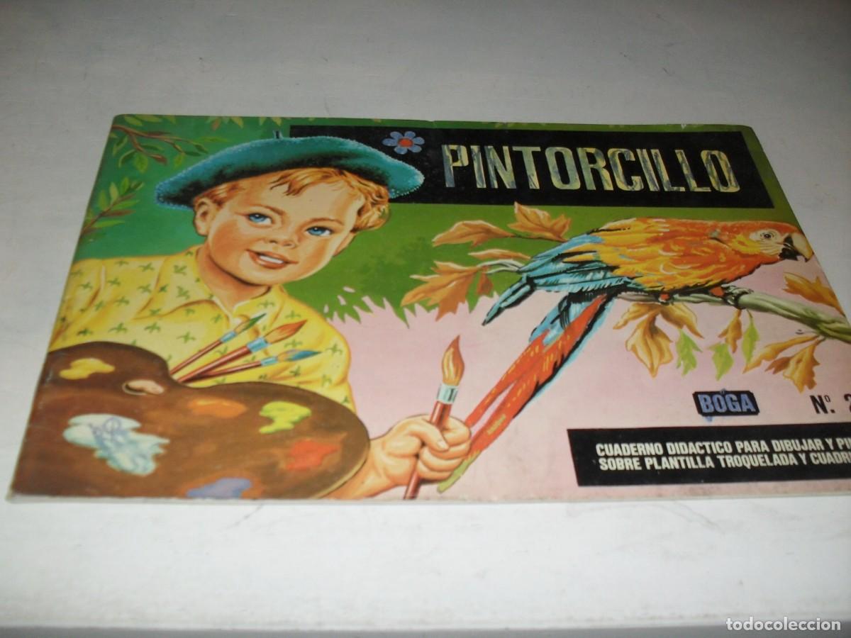 BDs: PINTORCILLO BOGA 2,CUDERNO DIDACTICO PARA DIBUJAR Y PINTAR,BOGA,1972