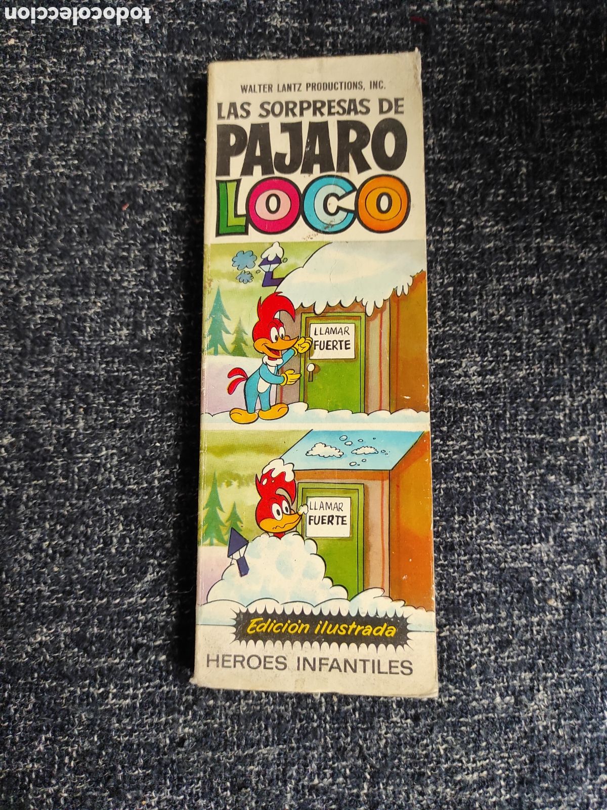 BDs: LAS SORPRESAS DE P&Aacute;JARO LOCO, HEROES INFANTILES N&ordm; 9 , 1&ordf; EDICI&Oacute;N 1969 BRUGUERA