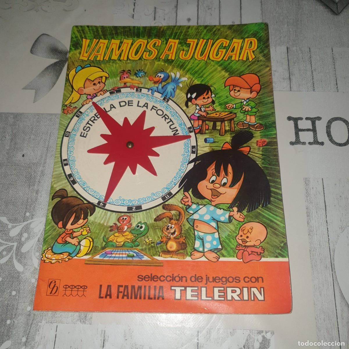 Tebeos: BONITO LIBRO DE JUEGOS , VAMOS A JUGAR , LA FAMILIA TELLERIN EDITORIAL BRUGUERA.