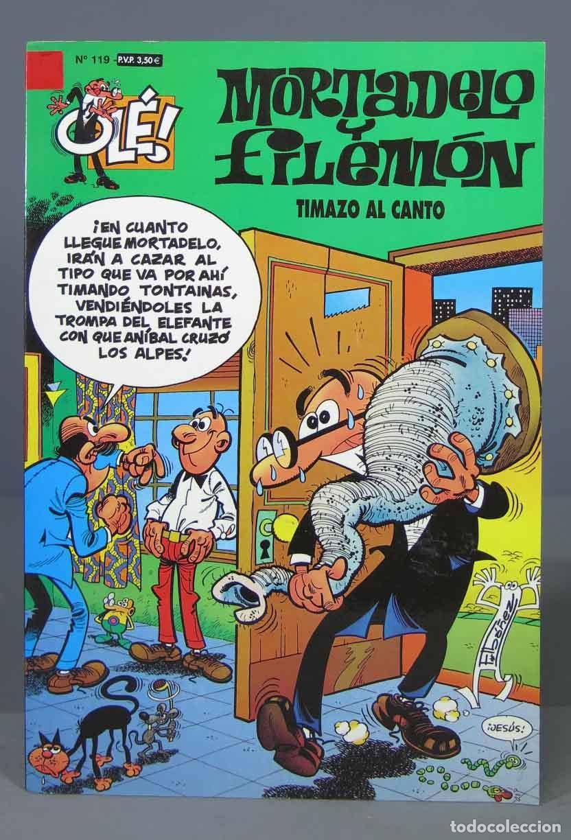 Tebeos: Mortadelo y Filem&oacute;n. TIMAZO Y AL CANTO - Foto 1