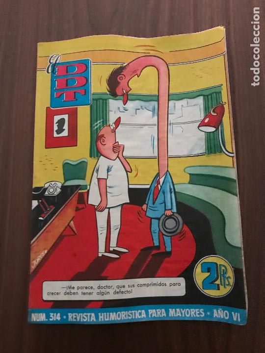 Tebeos: EL DDT N&ordm; 314 , EDITORIAL BRUGUERA - Foto 1