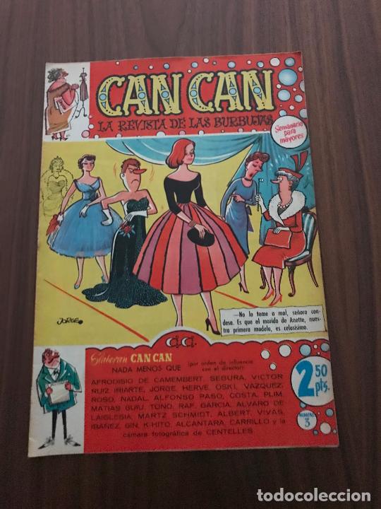 Tebeos: CAN CAN N&ordm; 3 , EDITORIAL BRUGUERA - Foto 1