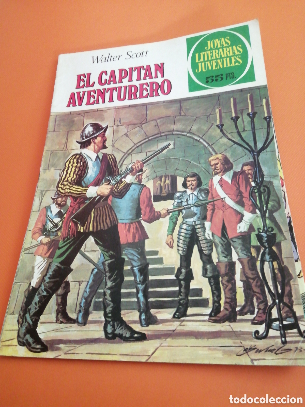 Tebeos: EL CAPIT&Aacute;N AVENTURERO, JOYAS LITERARIAS - Foto 1