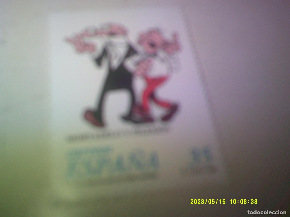 BDs: SELLO DE TEBEO MORTADELO Y FILEMON.EDITA CORREOS,A&Ntilde;OS 90,SIN CIRCULAR,35 PTAS. VALOR FACIAL