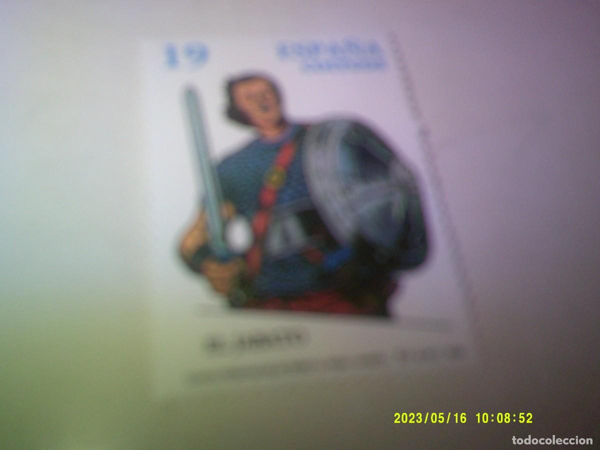 BDs: SELLO DE TEBEO EL JABATO.EDITA CORREOS,A&Ntilde;OS 90,SIN CIRCULAR,19 PTAS. VALOR FACIAL