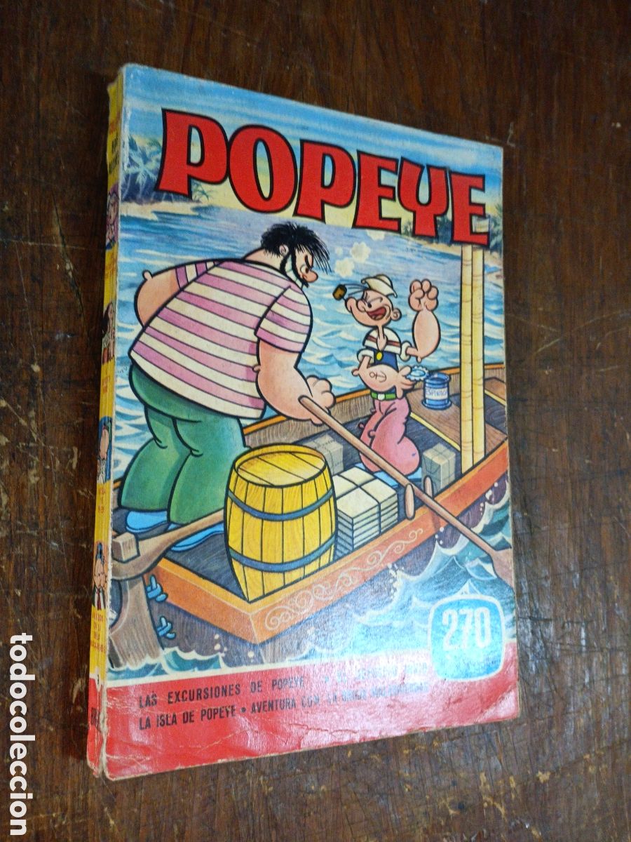 Tebeos: POPEYE. HORAS ALEGRES N&deg;9. BRUGUERA, 1966 - Foto 1