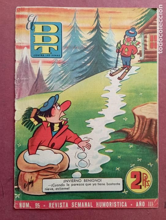 Tebeos: EL DDT N&ordm; 95 - 1953 - Foto 1