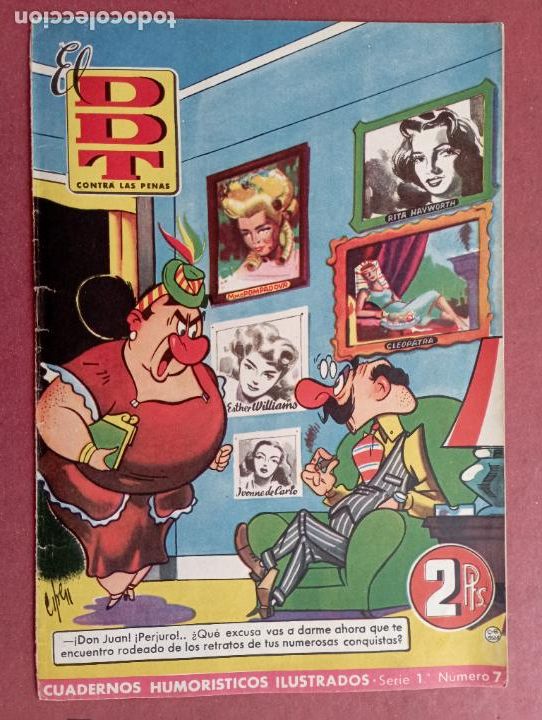 Tebeos: EL DDT N&ordm; 7 - JUNIO 1951 - Foto 1