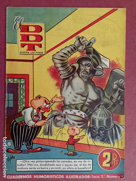 Tebeos: EL DDT N&ordm; 5 - JUNIO 1951 - Foto 1