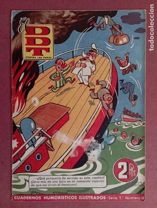 Tebeos: EL DDT N&ordm; 4 - JUNIO 1951 - Foto 1