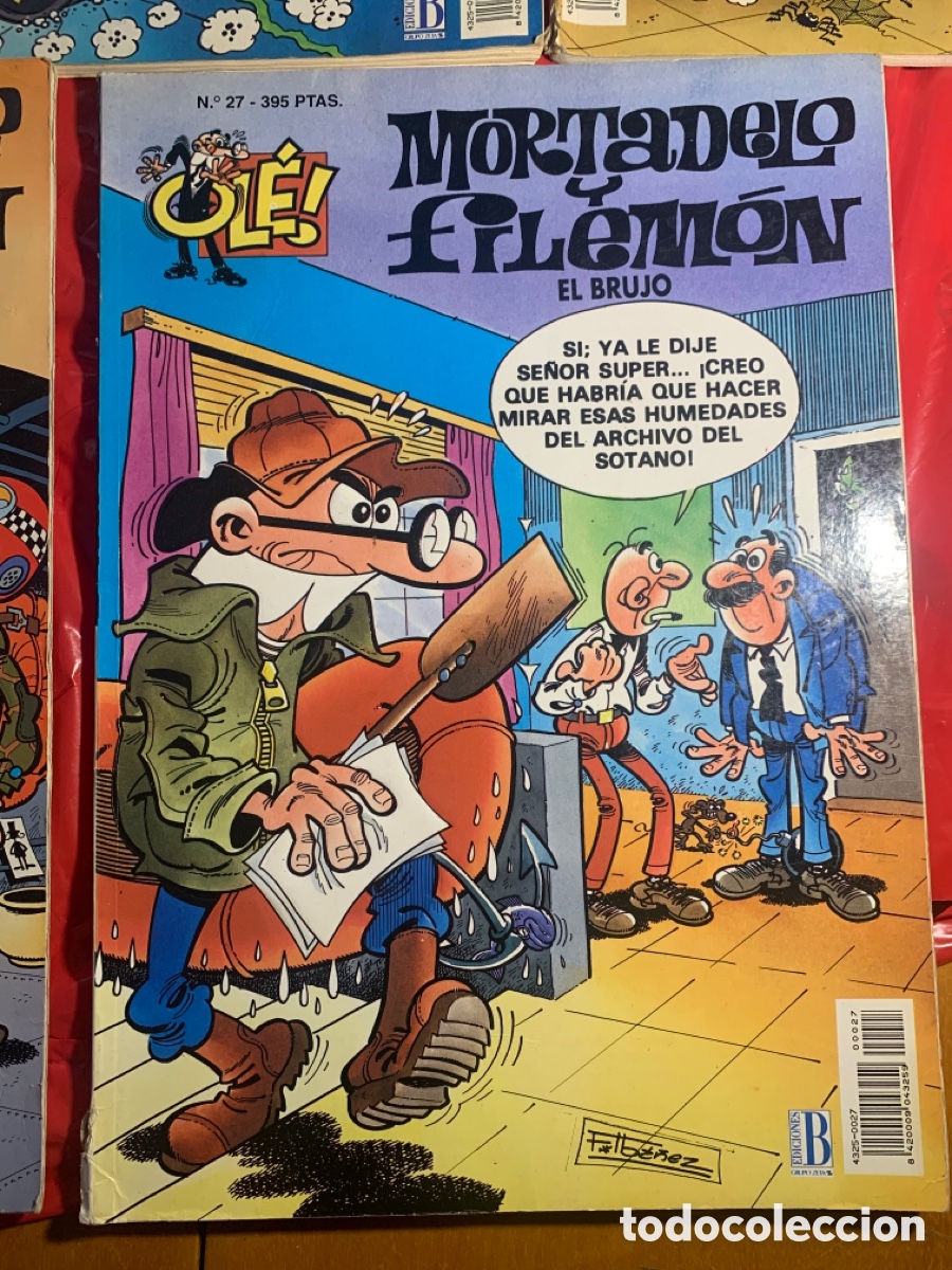 Tebeos: Lote mortadelo y filemon 5 comic - Foto 4