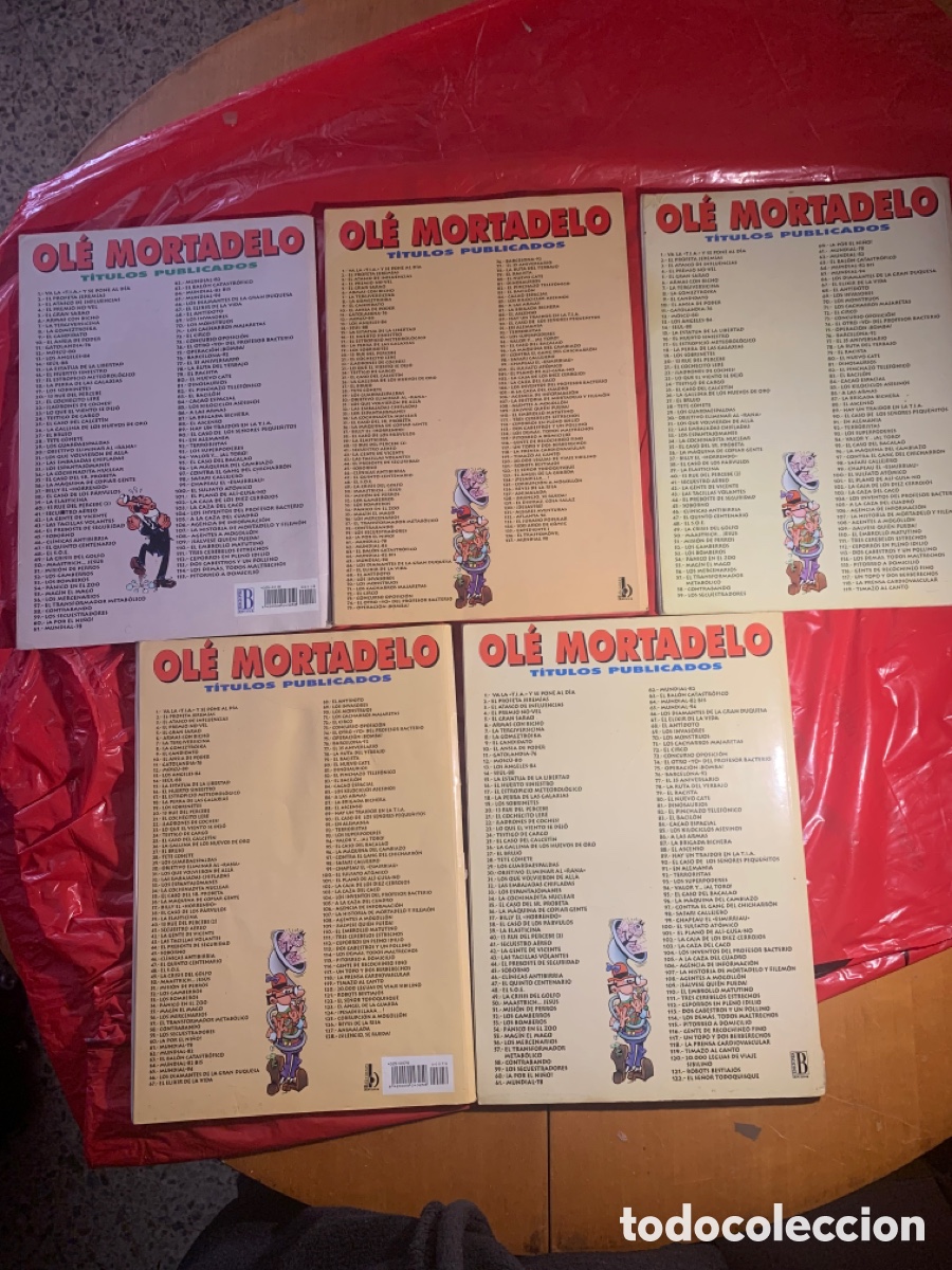 Tebeos: Lote mortadelo y filemon 5 comic - Foto 8