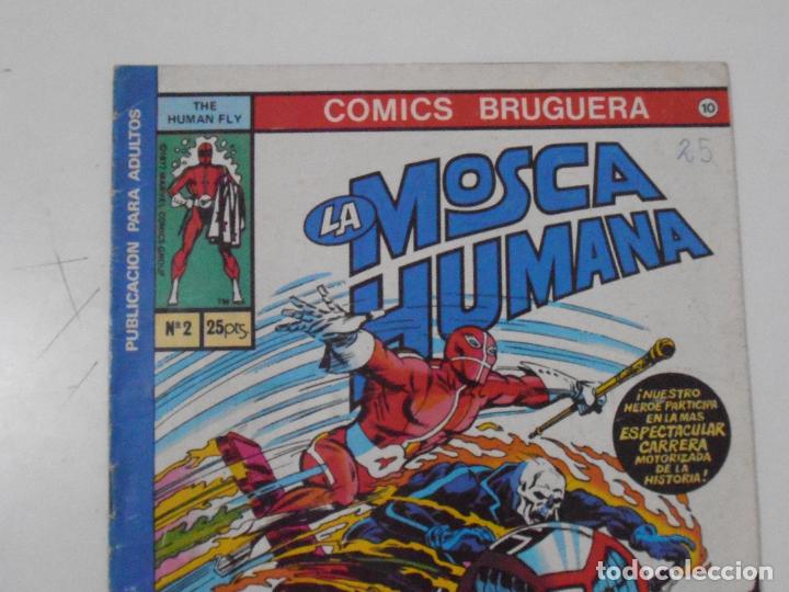 Tebeos: COMIC, LA MOSCA HUMANA, N&ordm;2, BRUGUERA - Foto 2