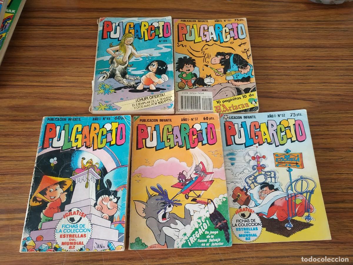 Tebeos: 5 tebeos Pulgarcito - Foto 1