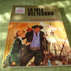 Tebeos: LA ISLA DEL TESORO. R. LOUIS STEVENSON. BRUGUERA, HISTORIAS COLOR