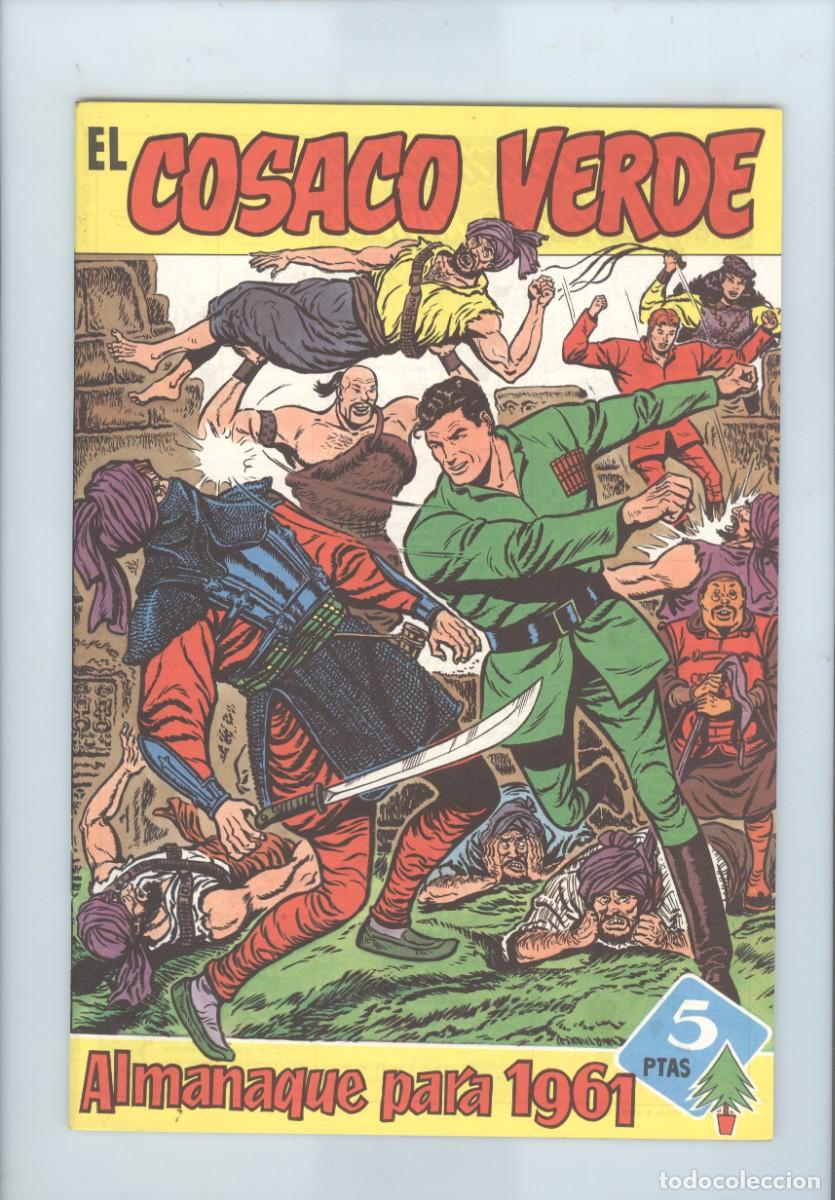 Tebeos: Bruguera. El cosaco verde. Almanaque para 1961. Facs&iacute;mil.