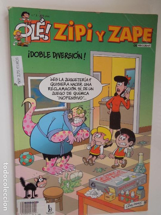Tebeos: ZIPIZAPE N&ordm; 2 - DOBLE DIVERSION - EDC. B - 2001 - Foto 1