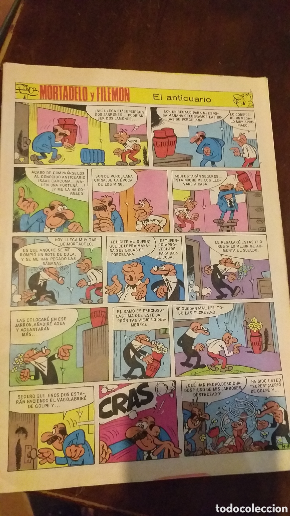 Tebeos: MORTADELO Y FILEM&Oacute;N (El anticuario) - Foto 1