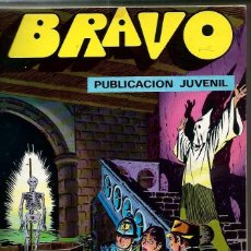 Tebeos: COL. BRAVO, EL INSPECTOR DAN Nº 1 A 41, DE E. GINER, COLECCION COMPLETA, BRUGUERA 1976, 2 INEDITOS