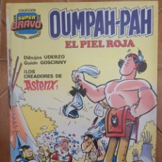 Tebeos: OUMPAH-PAH, EL PIEL ROJA - Nº 1, SUPER BRAVO - 1A ED BRUGERA 1982 (DE LOS CREADORES DE ÁSTERIX )