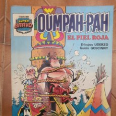 Tebeos: OUMPAH-PAH, EL PIEL ROJA - Nº 2, SUPER BRAVO - 1A ED BRUGERA 1982 (DE LOS CREADORES DE ÁSTERIX )