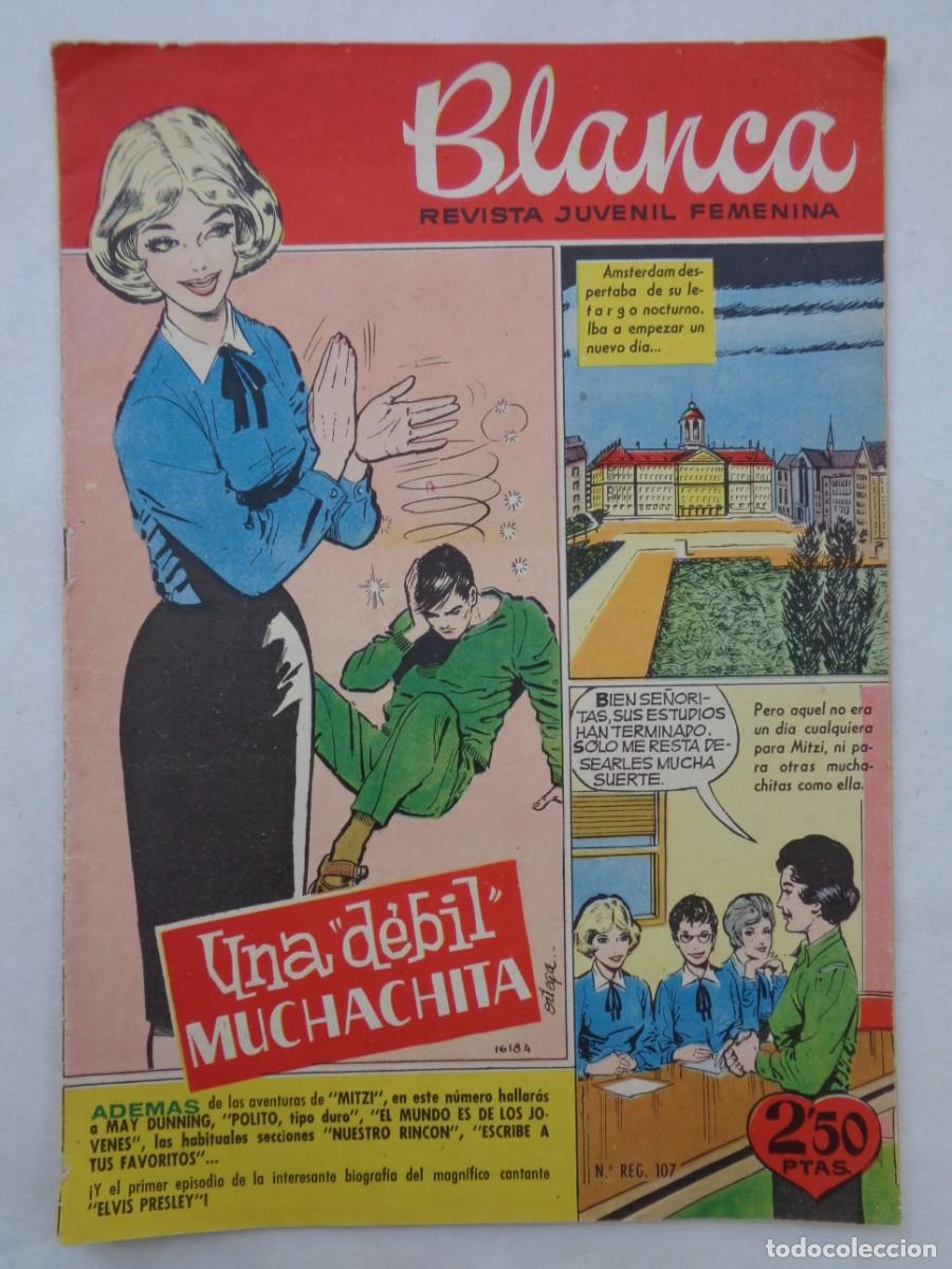 Tebeos: REVISTA JUVENIL FEMENINA &uml; BLANCA &uml;, N&ordm; 13 , 1961. DE BRUGUERA