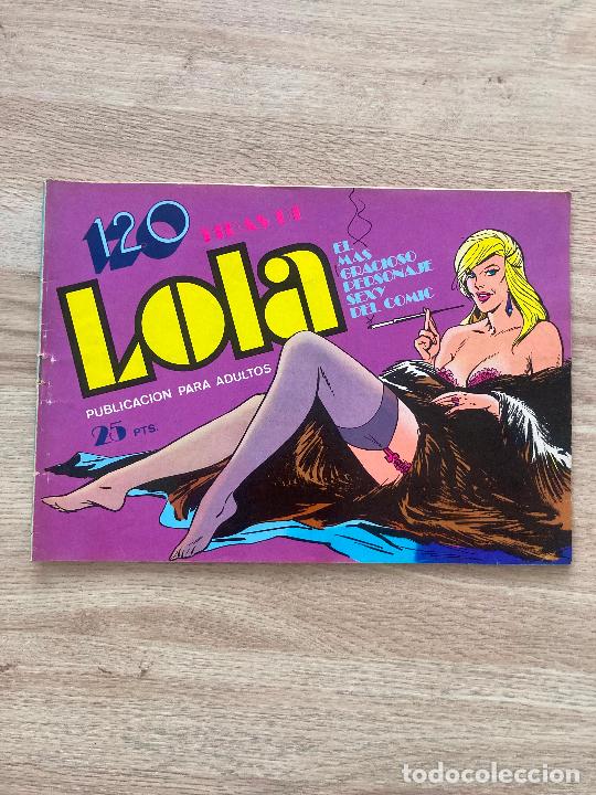 BDs: 120 TIRAS DE LOLA N&ordm; 5. EL MAS GRACIOSO PERSONAJE SEXY DEL COMIC. I&Ntilde;IGO. BRUGUERA 1975
