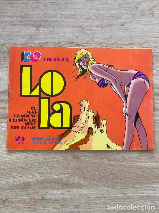 BDs: 120 TIRAS DE LOLA N&ordm; 6. EL MAS GRACIOSO PERSONAJE SEXY DEL COMIC. I&Ntilde;IGO. BRUGUERA 1975