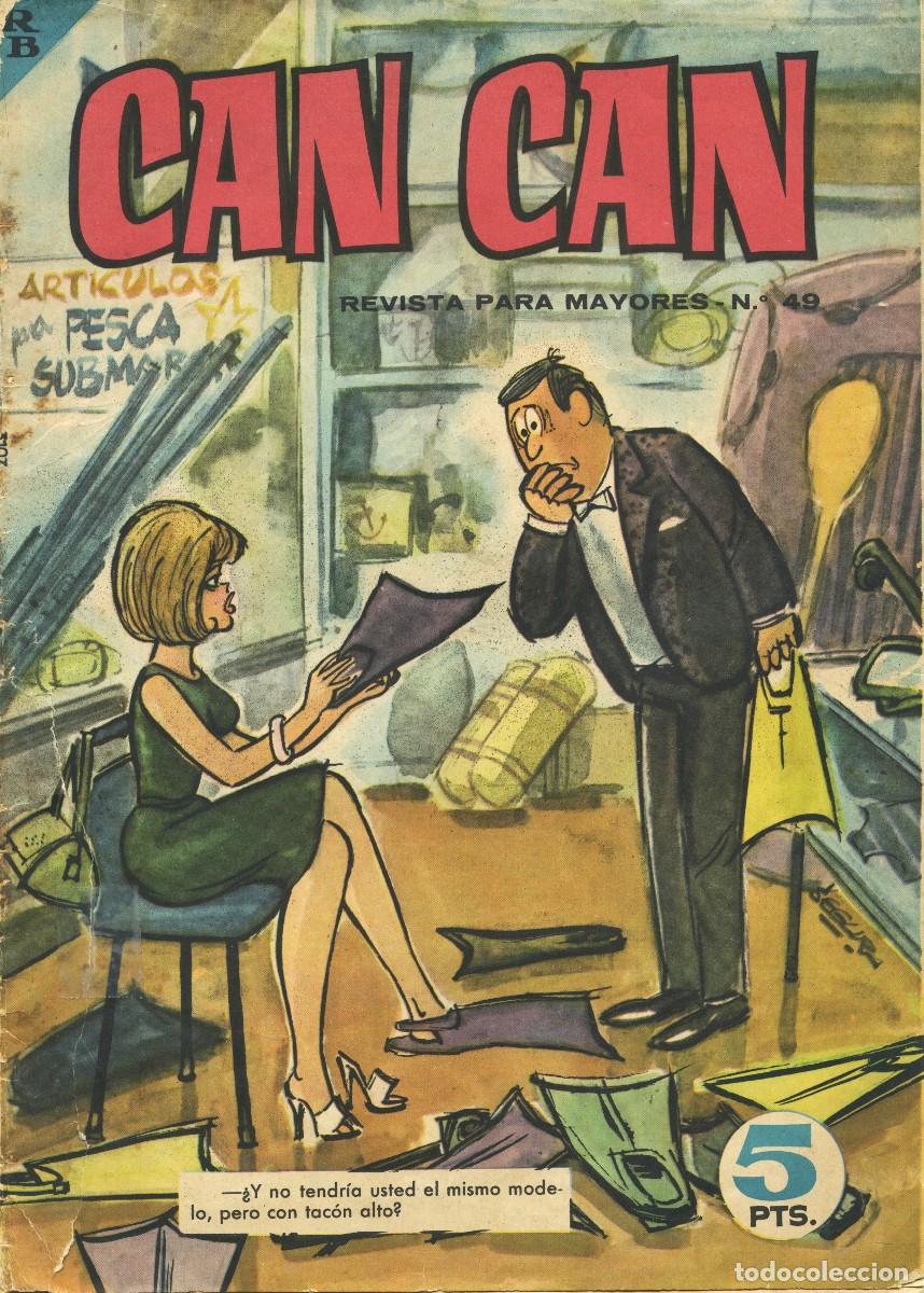 Tebeos: CAN CAN SEGUNA &Eacute;POCA N&ordm; 49 ORIGINAL - BRIGUERA 1964
