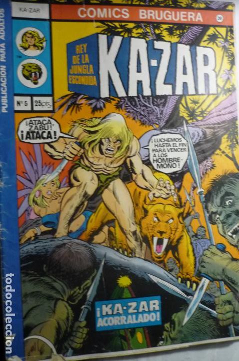 Tebeos: comic ka-zar num.28 cm - Foto 1