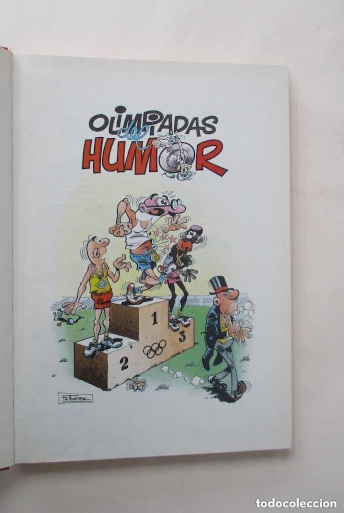 Tebeos: OLIMPIADA DEL HUMOR - MORTADELO Y FILEMON - Foto 3