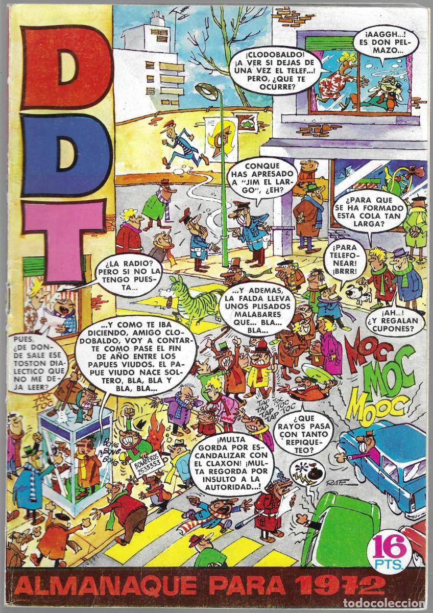 Tebeos: DDT -- ALMANAQUE 1972 - Foto 1