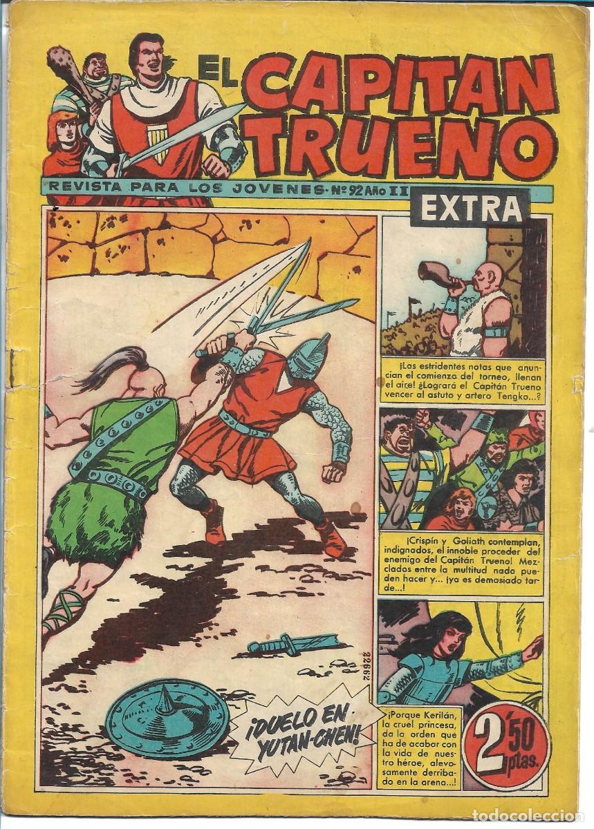 Tebeos: EL CAPITAN TRUENO EXTRA - ORIGINAL - NUM 92 - Foto 1