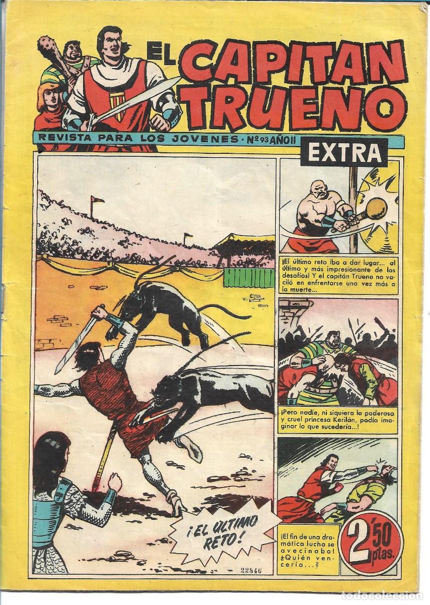 Tebeos: EL CAPITAN TRUENO EXTRA - ORIGINAL - NUM 93 - Foto 1
