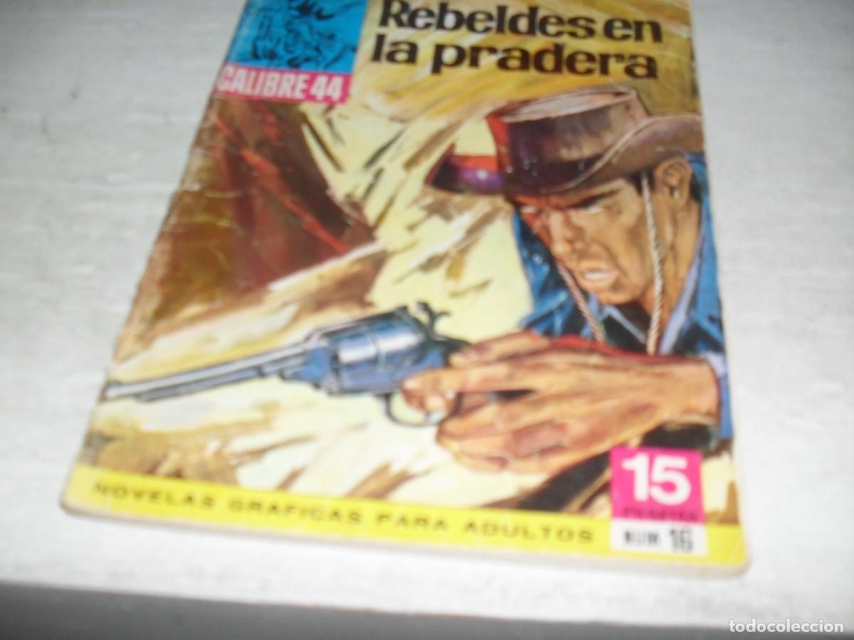BDs: CALIBRE 44 2&ordf;EPOCA 16 REBELDES EN LA PRADERA,DIBUJA ANTONIO GARCIA,(DE 30).BRUGUERA,1976
