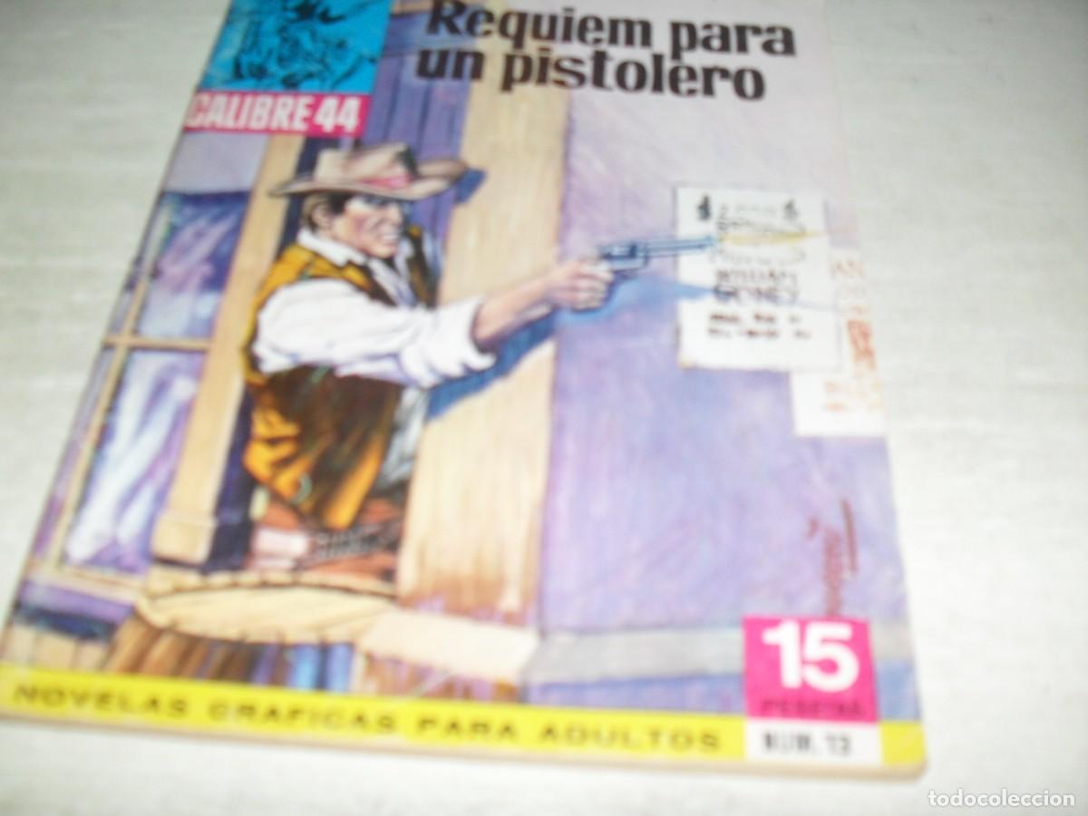 BDs: CALIBRE 44 2&ordf;EPOCA 13 REQUIEM PARA UN PISTOLERO,DIBUJA JOAN BOIX,(DE 30).BRUGUERA,1976