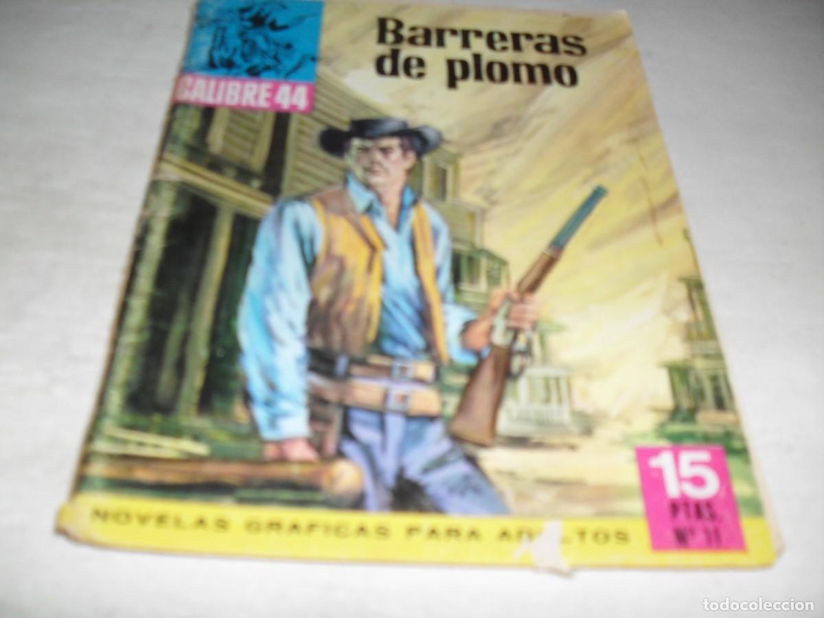 BDs: CALIBRE 44 2&ordf;EPOCA 11 BARRERAS DE PLOMO,(DE 30).BRUGUERA,1976