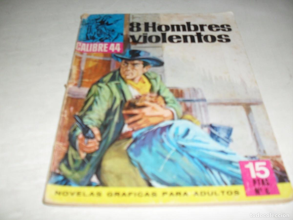 BDs: CALIBRE 44 2&ordf;EPOCA 8,8 HOMBRES VIOLENTOS,DIBUJA FERNANDO COSTA,(DE 30).BRUGUERA,1976