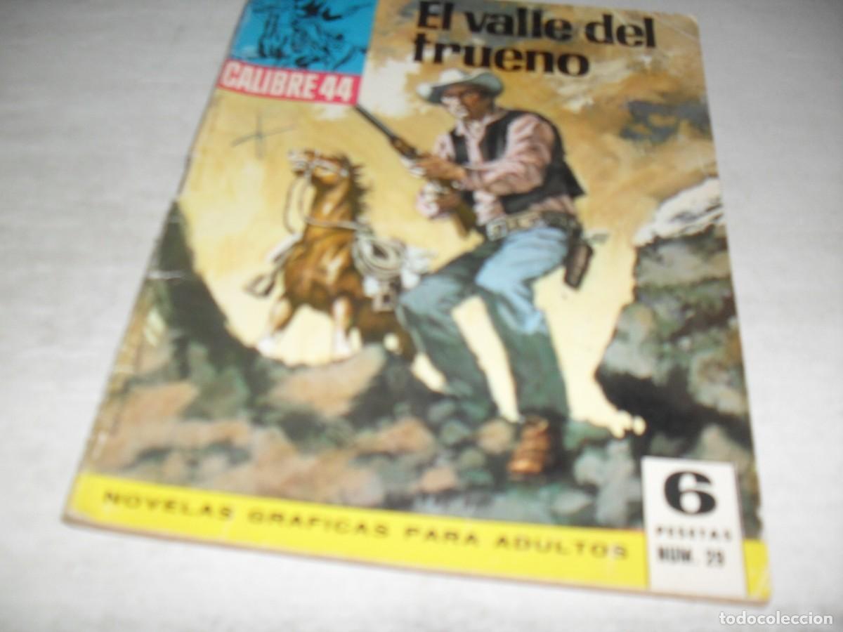 BDs: CALIBRE 44 1&ordf;EPOCA,29 EL VALLE DEL TRUENO.(DE 73).BRUGUERA,1964