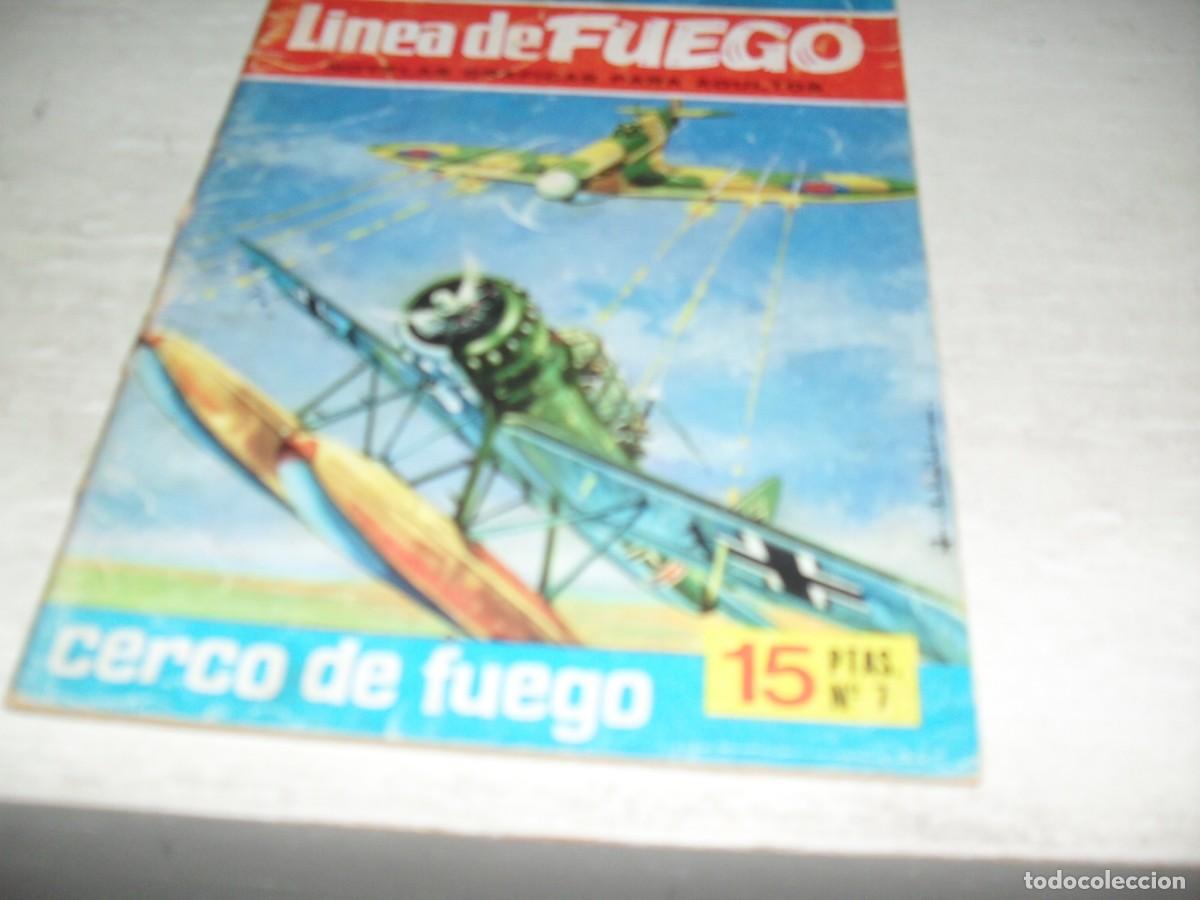 BDs: LINEA DE FUEGO 2&ordf;EPOCA 7 CERCO DE FUEGO,(DE 45).BRUGUERA,1976.