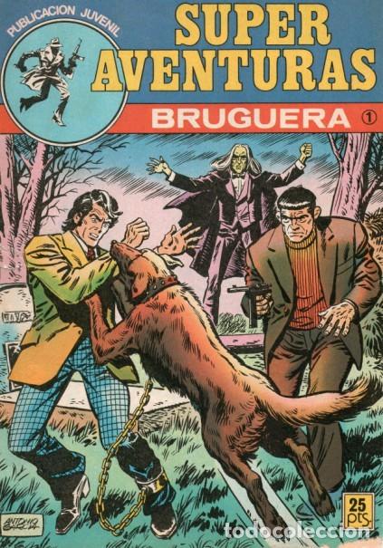 BDs: SUPER AVENTURAS-BRUGUERA- N&ordm; 1 -GARC&Iacute;A PIZARRO-CARRI&Oacute;N-J.FLORES-1978-M.BUENO-ESCASO-LEA-9224