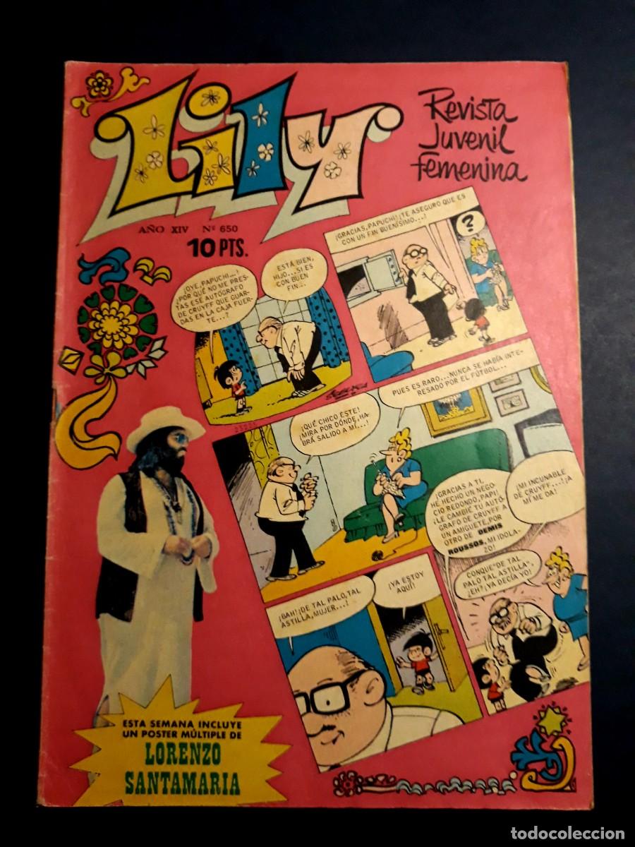 Tebeos: Lily N&ordm; 650 contiene el Poster - Foto 1