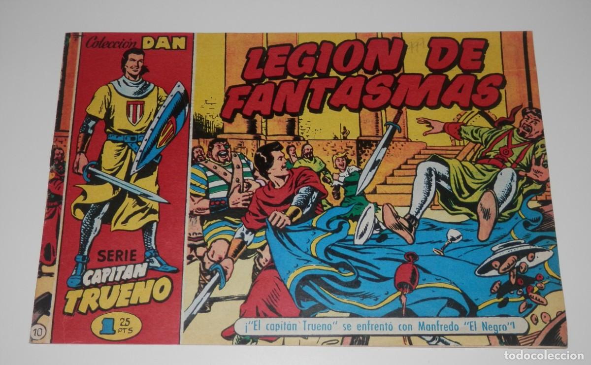 Tebeos: COMIC CAPITAN TRUENO N&ordm; 10 COLECCI&Oacute;N DAN - Foto 1
