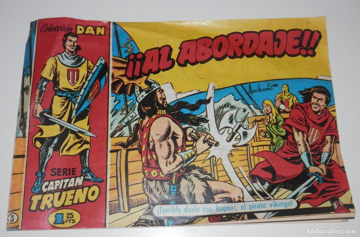Tebeos: COMIC CAPITAN TRUENO N&ordm; 3 COLECCI&Oacute;N DAN - Foto 1